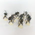 Arcknight Flat Plastic Miniatures - Bone Guard Warband - 10 2D Minis